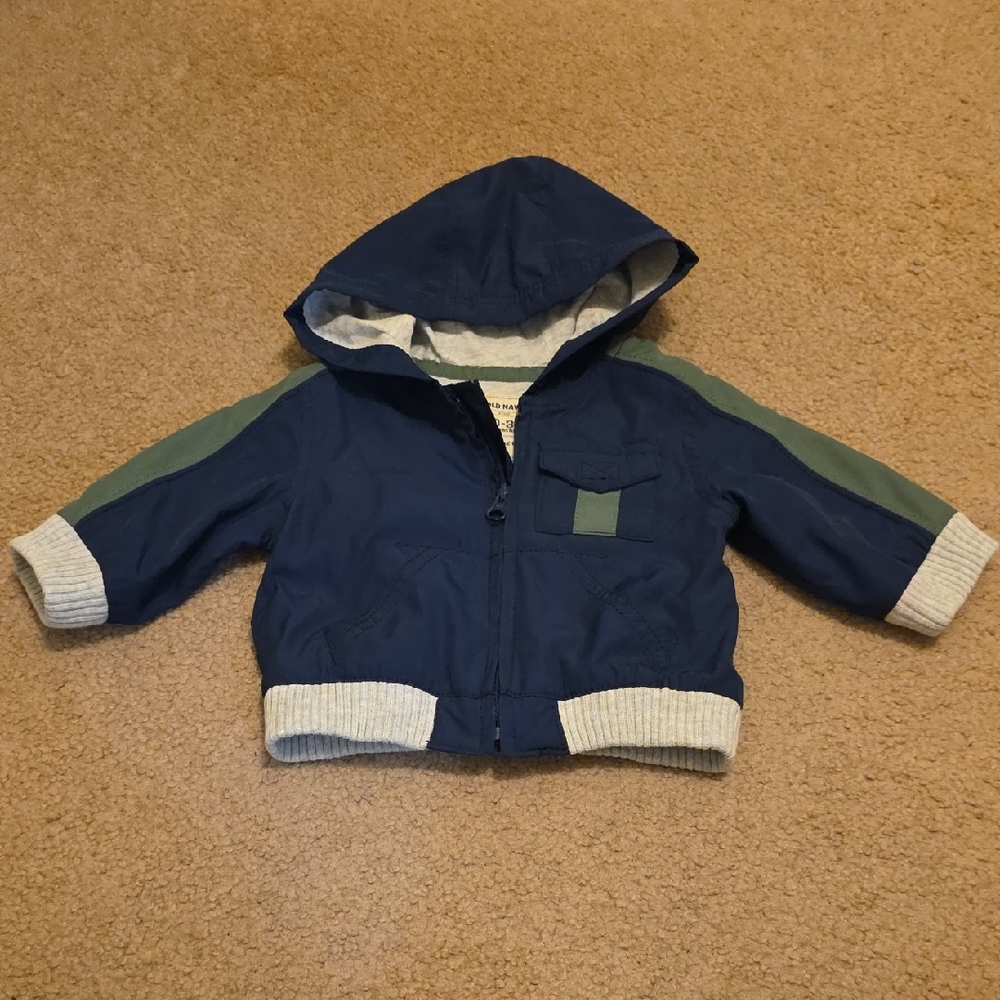 Old Navy Navy Blue Baby Jacket